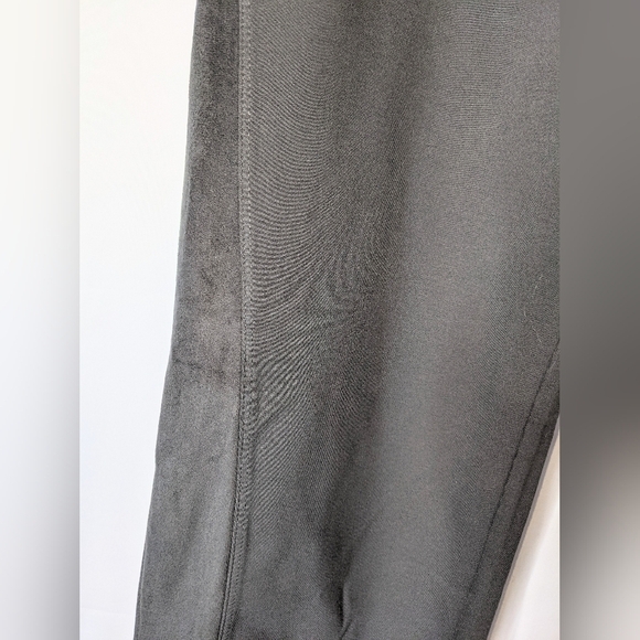 LOGO By Lori Goldstein Dark Gray Stretch Pull-on Pants Leggings Size XL EUC - Picture 4 of 6